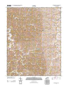 Cornishville 2013 topographic map thumbnail