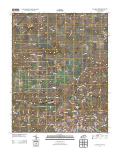Glasgow North 2013 topographic map thumbnail