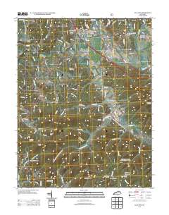 Clay City 2013 topographic map thumbnail