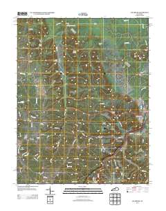 Colesburg 2013 topographic map thumbnail