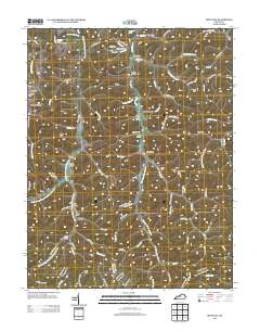 Isonville 2013 topographic map thumbnail