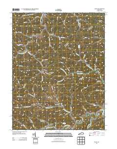 Mazie 2013 topographic map thumbnail