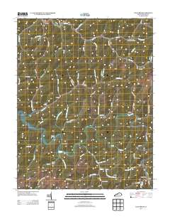 Lick Creek 2013 topographic map thumbnail