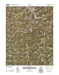 Hazard South 2013 topographic map thumbnail