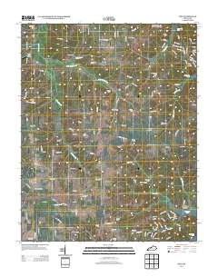 Hico 2013 topographic map thumbnail