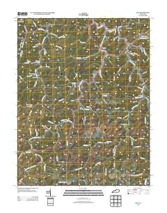 Inez 2013 topographic map thumbnail