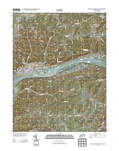 Manchester Islands 2013 topographic map thumbnail