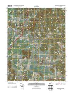 Lebanon Junction 2013 topographic map thumbnail