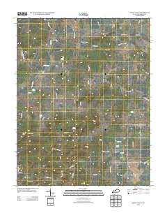Howe Valley 2013 topographic map thumbnail