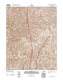 Richmond South 2013 topographic map thumbnail