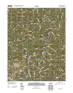 Milo 2013 topographic map thumbnail