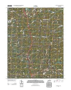 Sadieville 2013 topographic map thumbnail