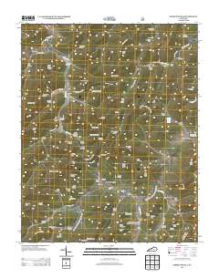 Parmleysville 2013 topographic map thumbnail