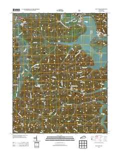 Salt Lick 2013 topographic map thumbnail