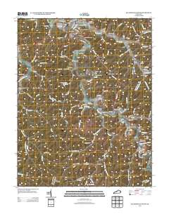 Salyersville South 2013 topographic map thumbnail
