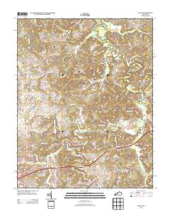 Olney 2013 topographic map thumbnail