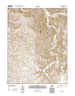 Union City 2013 topographic map thumbnail