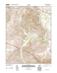 Spottsville 2013 topographic map thumbnail