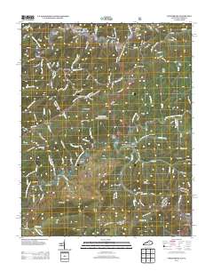 Whitesburg 2013 topographic map thumbnail