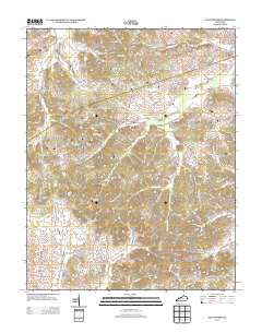 Slaughters 2013 topographic map thumbnail