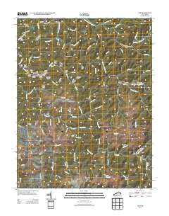 Vest 2013 topographic map thumbnail