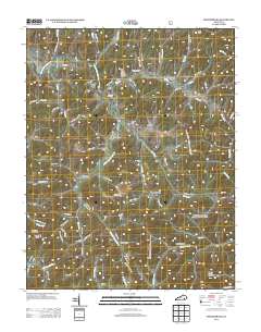 Portersburg 2013 topographic map thumbnail