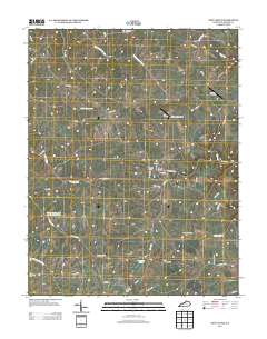 New Castle 2013 topographic map thumbnail