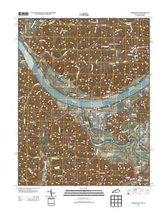 Carrollton 2013 topographic map thumbnail