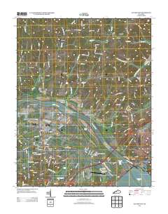 Calvert City 2013 topographic map thumbnail