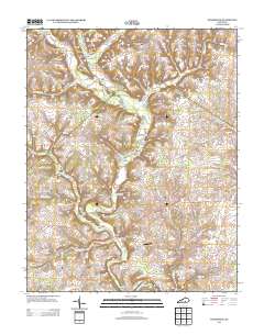 Woodstock 2013 topographic map thumbnail