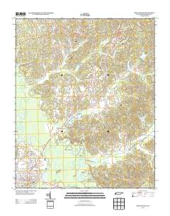 Bolivar East 2013 topographic map thumbnail