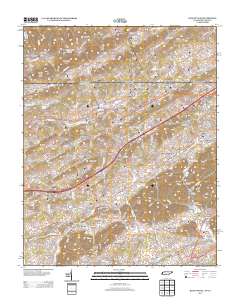 Blountville 2013 topographic map thumbnail