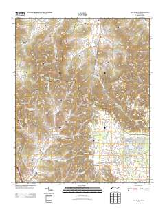 Beechgrove 2013 topographic map thumbnail