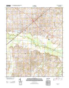 Bells 2013 topographic map thumbnail