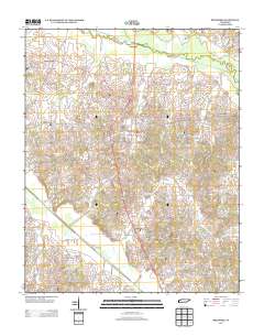 Bradford 2013 topographic map thumbnail