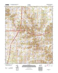 Bethesda 2013 topographic map thumbnail