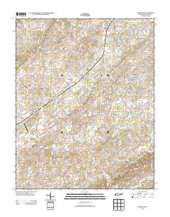 Binfield 2013 topographic map thumbnail