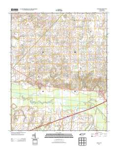 Adair 2013 topographic map thumbnail