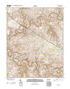Adams 2013 topographic map thumbnail