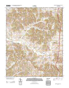 Brick Church 2013 topographic map thumbnail