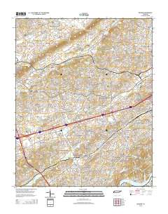 Bearden 2014 topographic map thumbnail