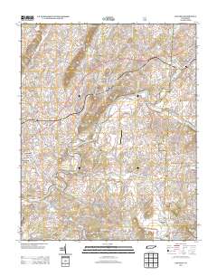 Chuckey 2013 topographic map thumbnail