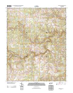 Burrville 2013 topographic map thumbnail