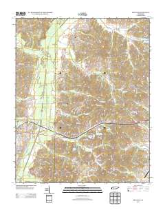 Bruceton 2013 topographic map thumbnail