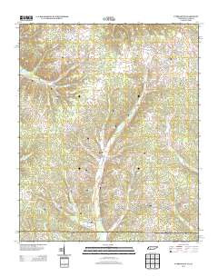 Cypress Inn 2013 topographic map thumbnail