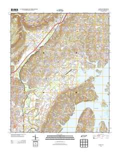 Daisy 2013 topographic map thumbnail