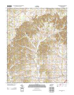 Cottontown 2013 topographic map thumbnail