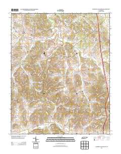 Campbells Station 2013 topographic map thumbnail