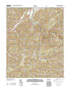 Chestoa 2013 topographic map thumbnail