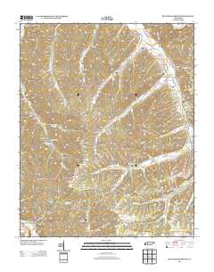 Beaverdam Springs 2013 topographic map thumbnail